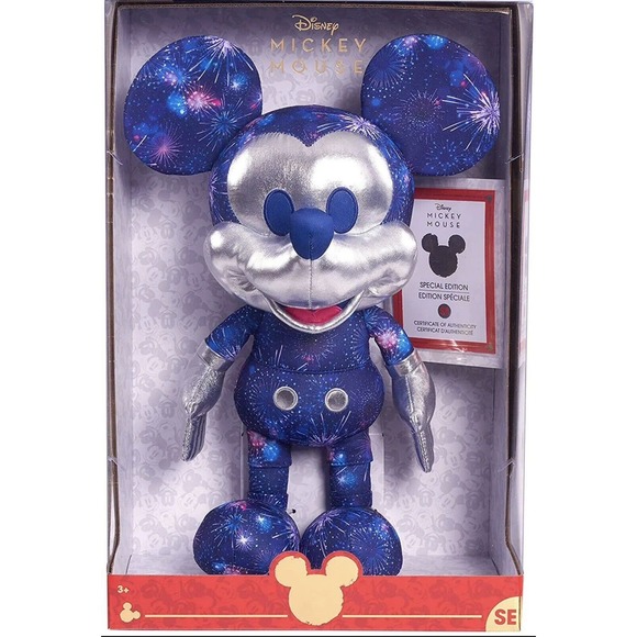 🔥 Disney LIMITED EDITION 2020 Year Mouse Plush Fantasy in the Sky Mickey NEW - Picture 3 of 12
